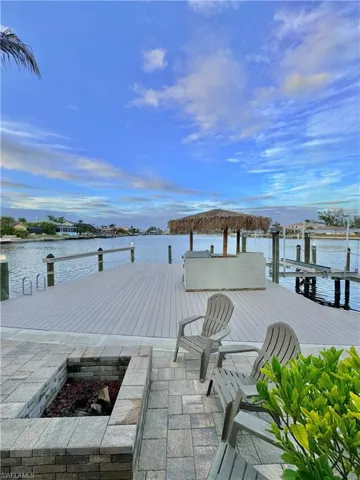 Fire pit view