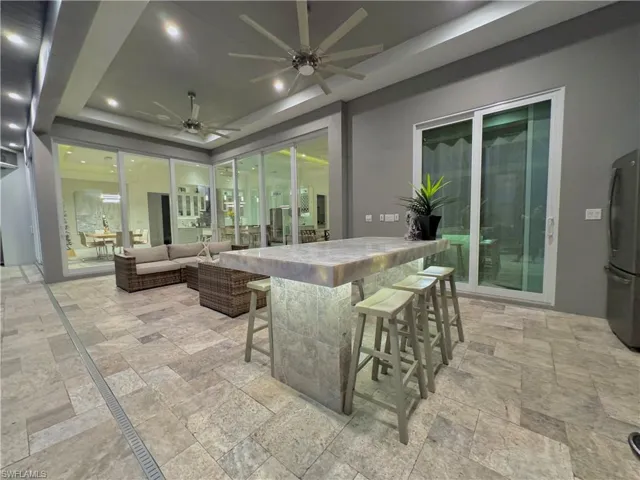 Outdoor Entertaining area by pool