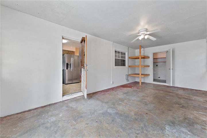 former carport area...light and bright