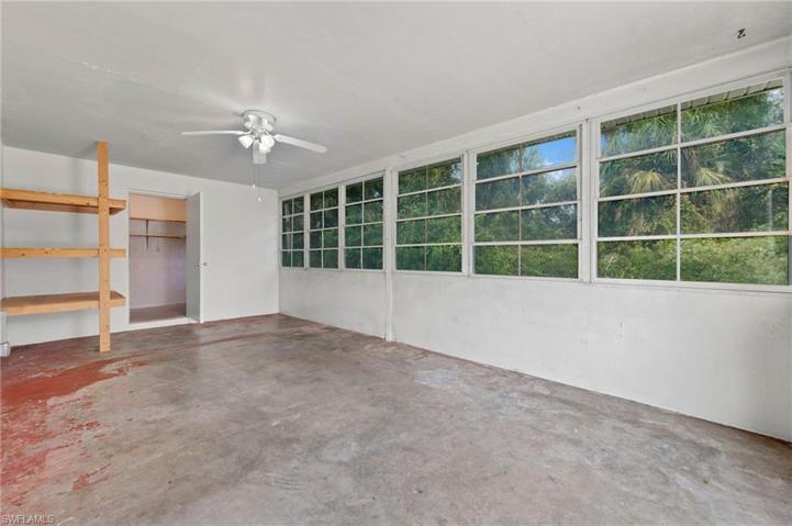 former carport area