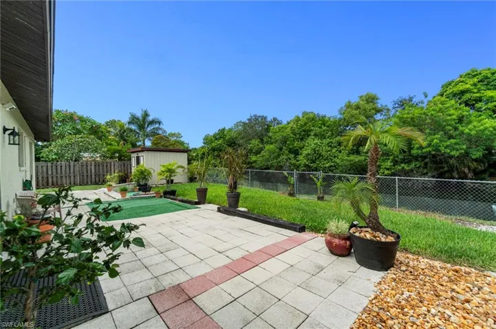 Spacious backyard area offering plenty of space for a pool!