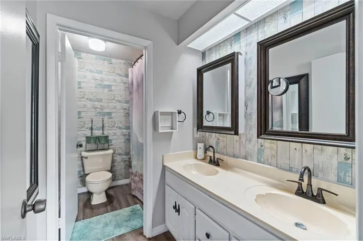 Primary bathroom.