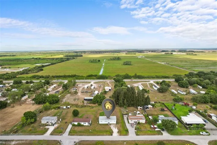Drone / aerial view featuring a rural view