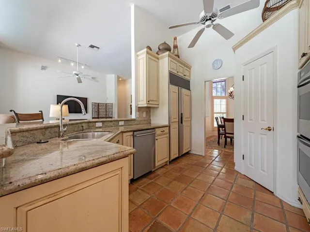 Kitchen opening to the Great Room