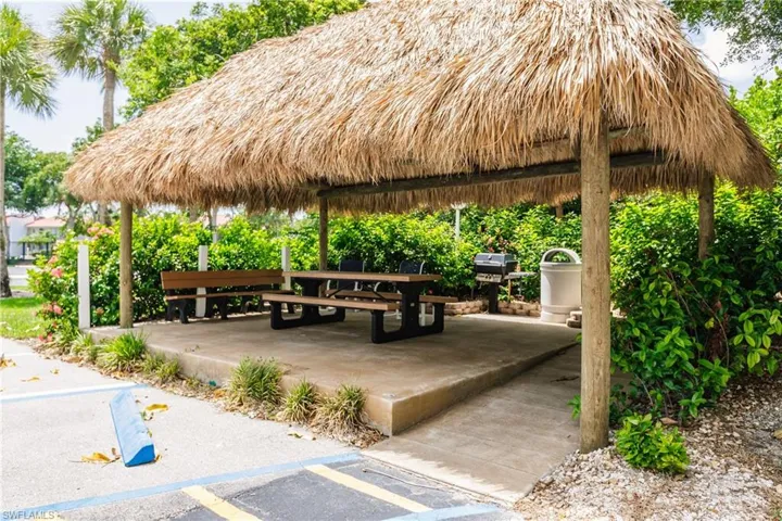 View of property's community featuring a gazebo