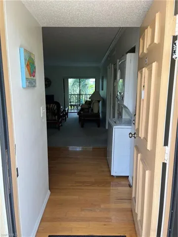 Hallway entering unit.
