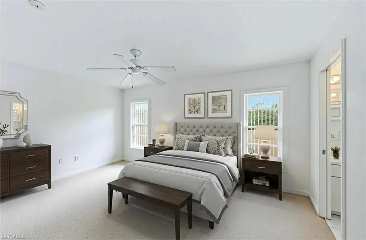Virtually Staged to show furniture placement