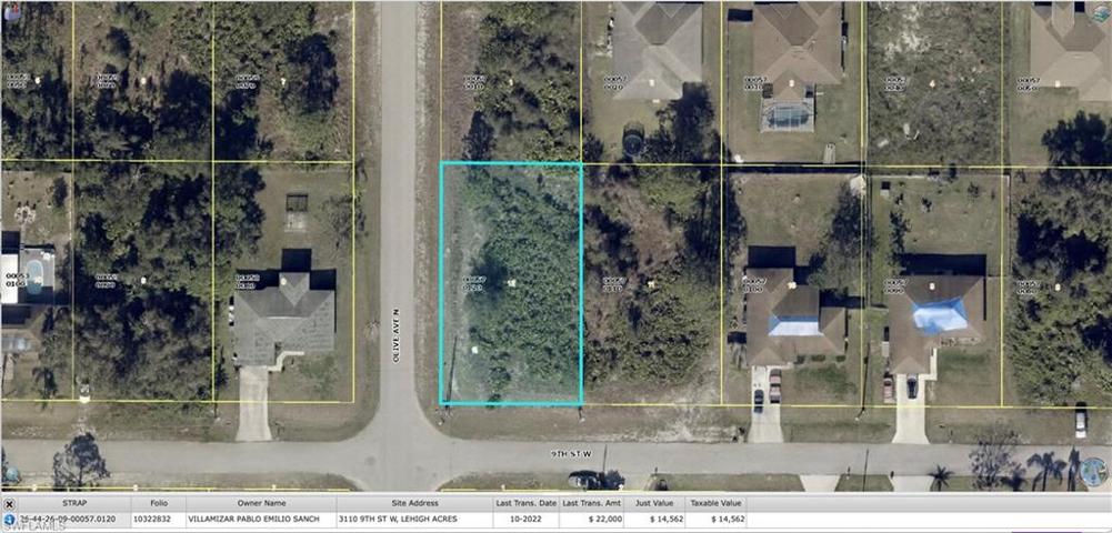 3110  9th W ST, LEHIGH ACRES, FL 33971
