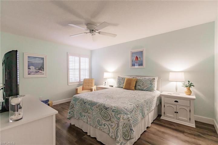 Guest room is similar in size to the master bedroom.
