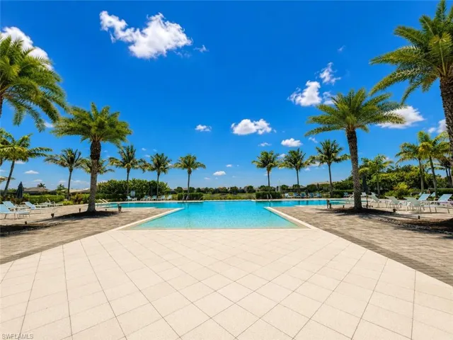 Beach entry resort pool