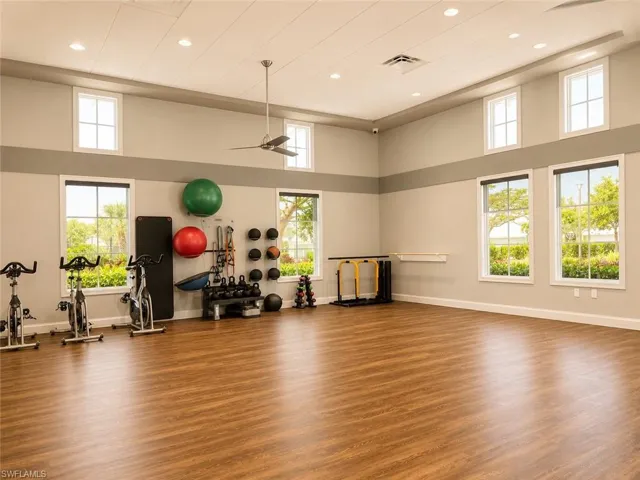 aerobics room
