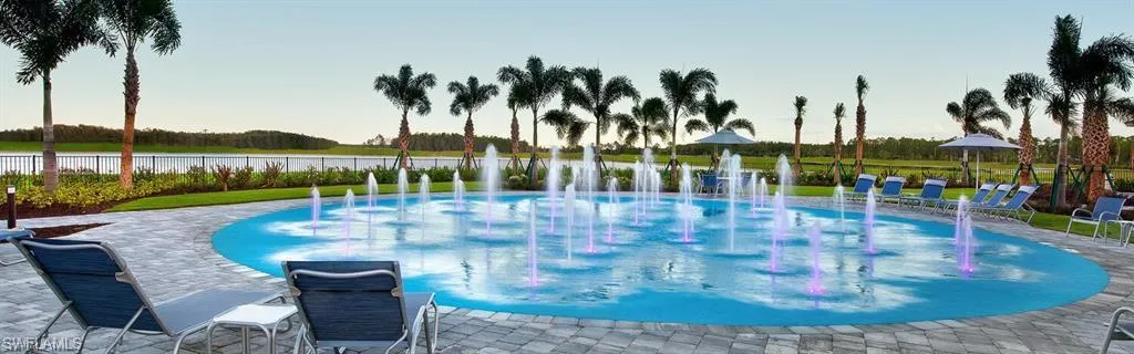 View of property's community with a patio area