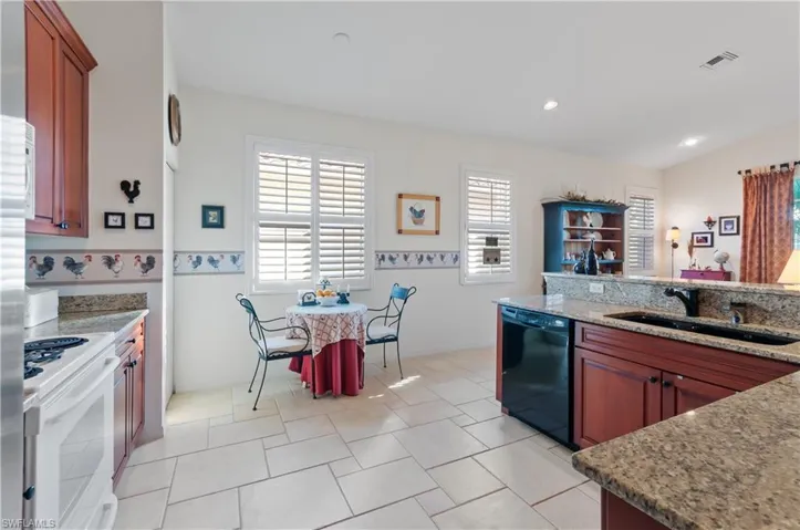 Kitchen and Dining Area