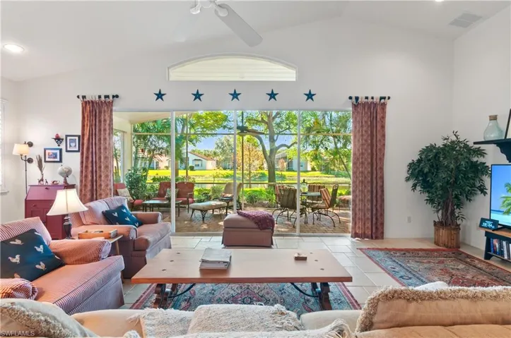 Living Room featuring Water View
