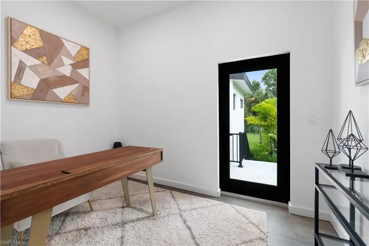 Privacy and serenity in the back