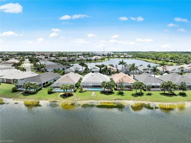 Aerial view of rear of property