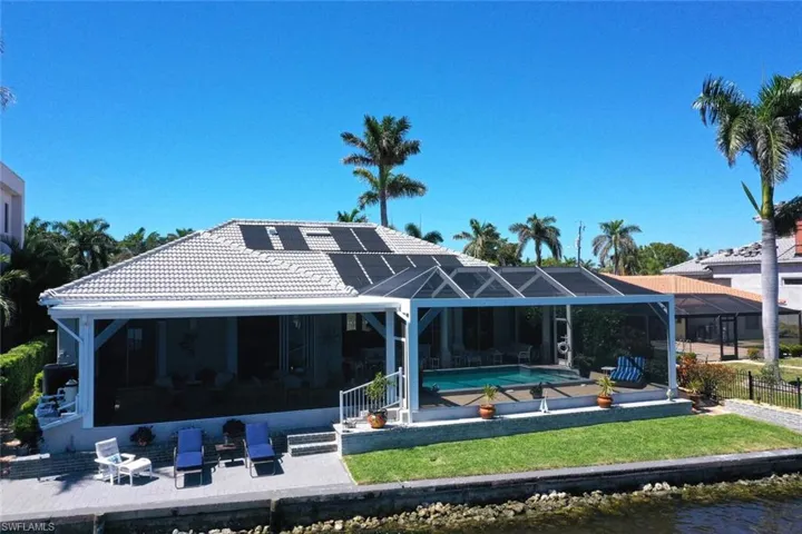 AERIAL OF BACK OF HOME