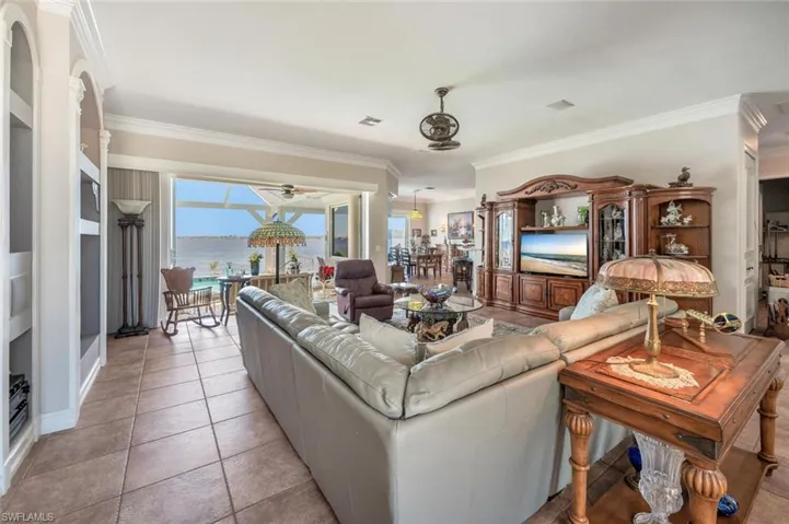 GREAT ROOM FACING LANAI & RIVER