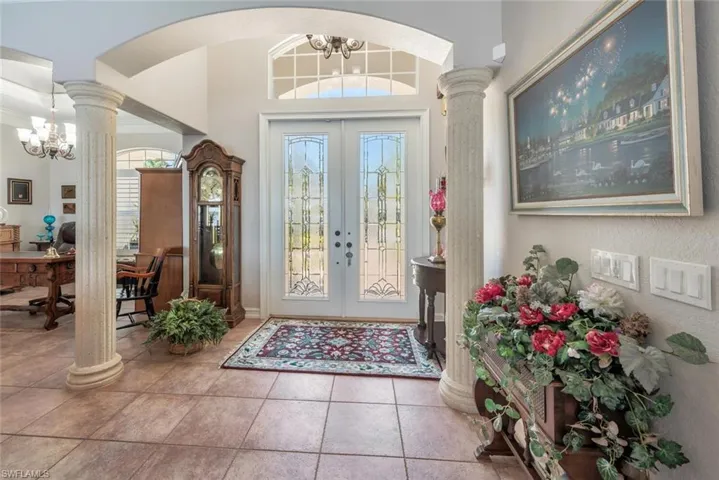 DOUBLE DOOR ENTRY & FOYER