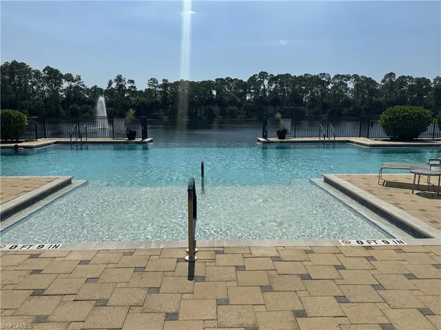 View of pool