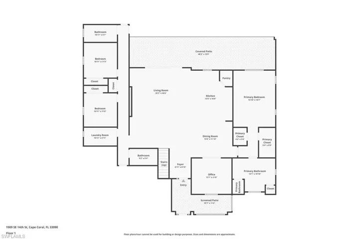 View of home floor plan