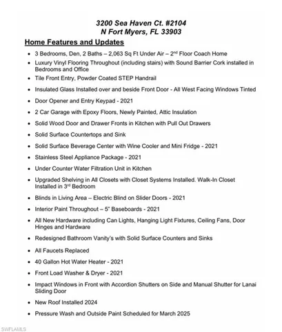 3200 Sea Haven Ct # 2104, North Fort Myers, Florida 33903