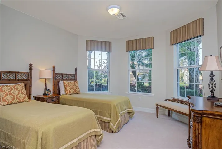 Bedroom featuring carpet flooring