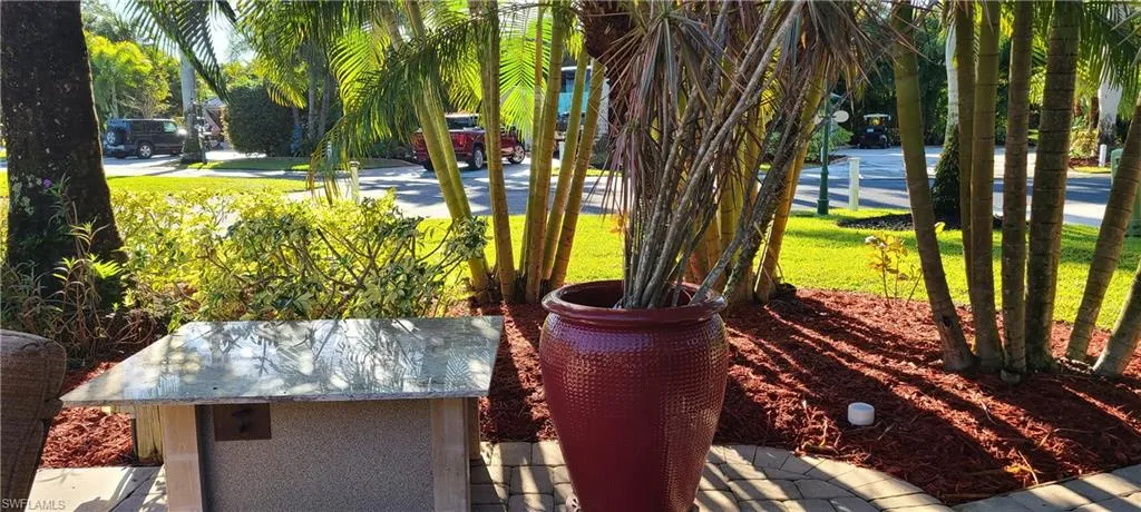View of patio