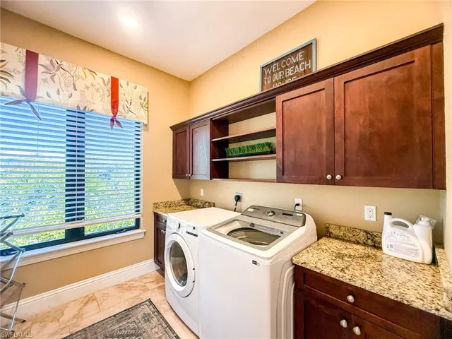 Full high-capacity laundry room/ mechanicals room
