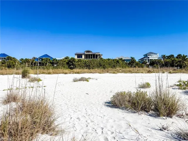 Pristine sugar sandy beach