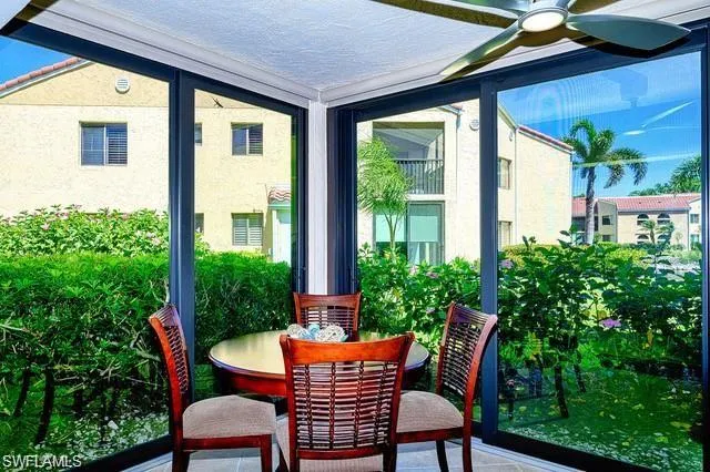 Sunroom / solarium featuring plenty of natural light