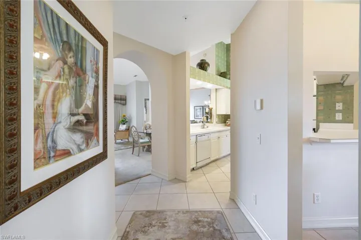 This is as you walk in the condo