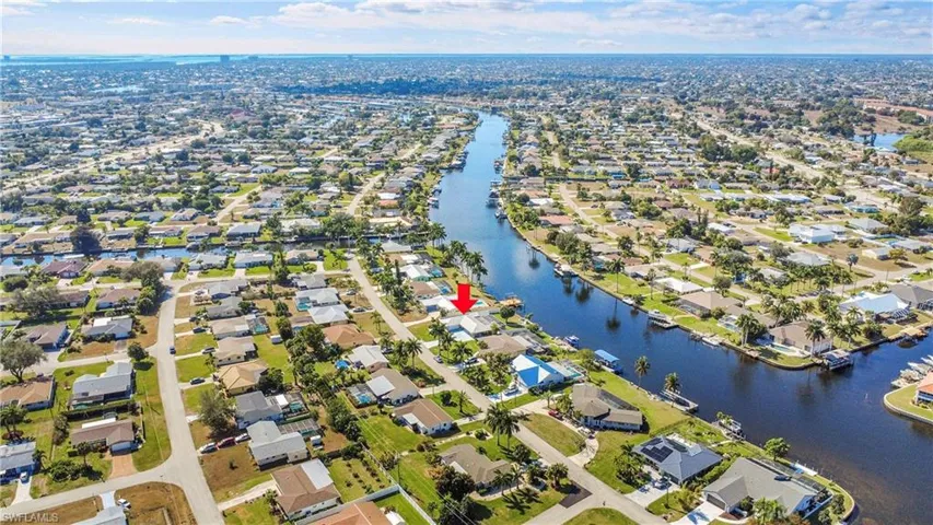 Waterfront property featuring direct canal access