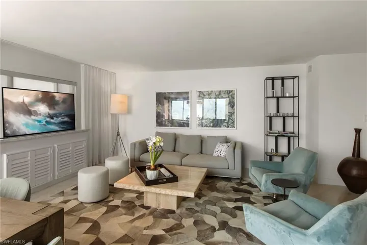 View of living room