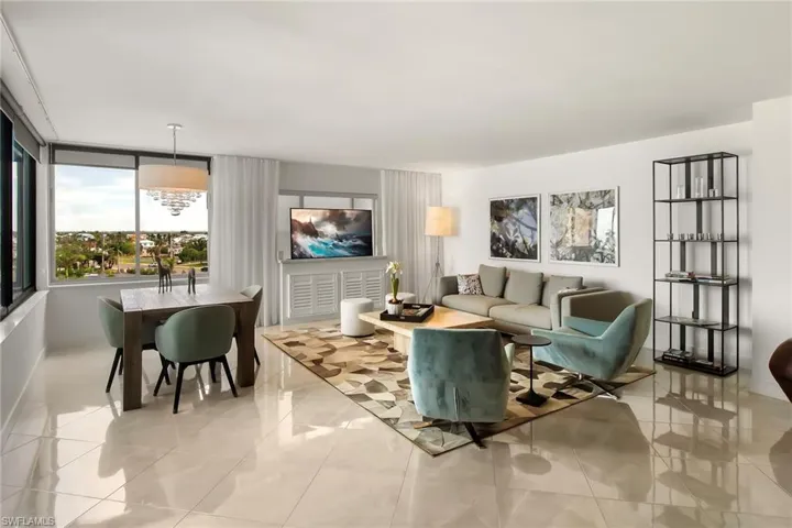 View of living room