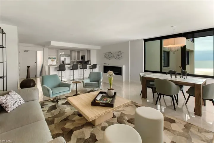 View of living room