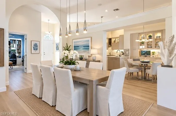 AI enhanced Dining room