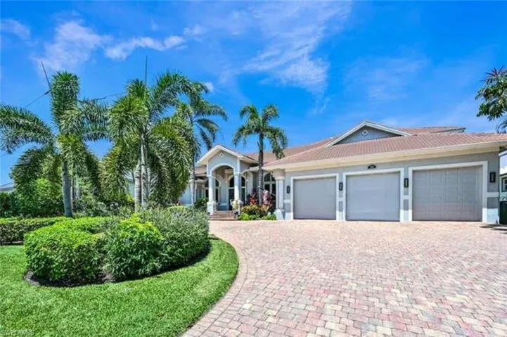 Ranch-style house with a garage