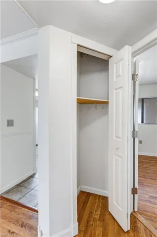 View of closet