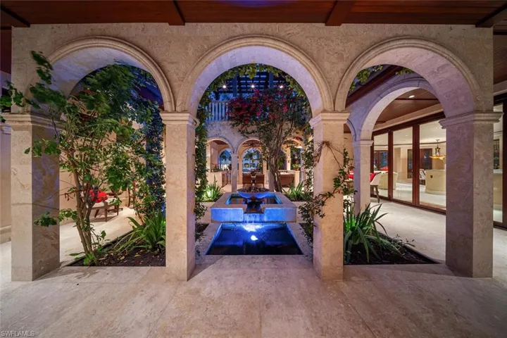 View of patio