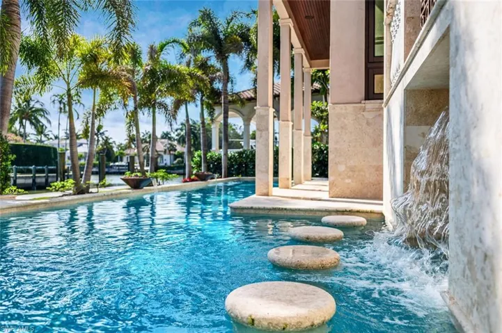 View of swimming pool
