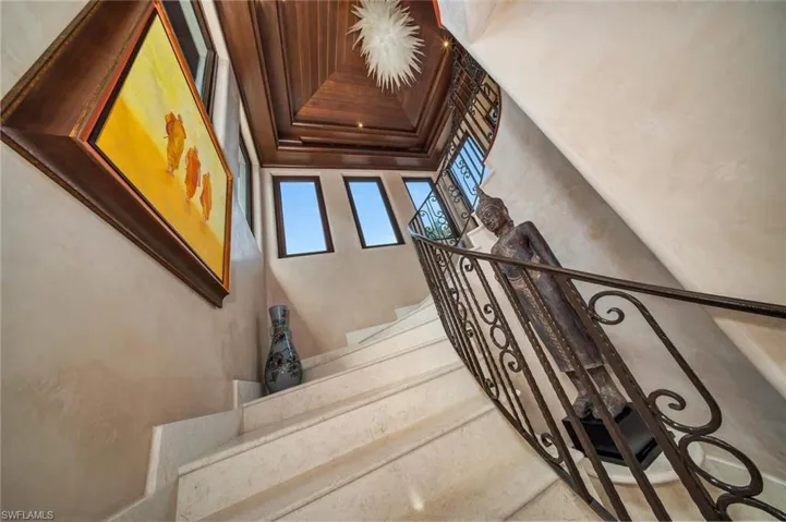 View of staircase