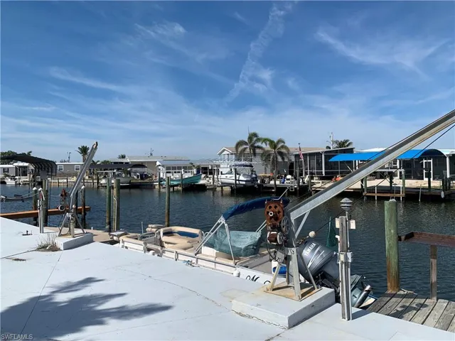 Dock area.