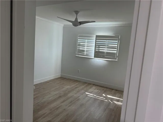 Fans and plantation shutters through out