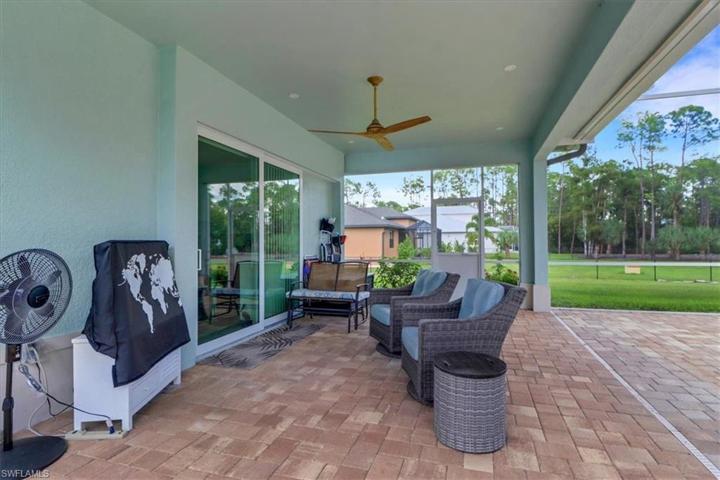 Covered Lanai with Recessed Lighting
