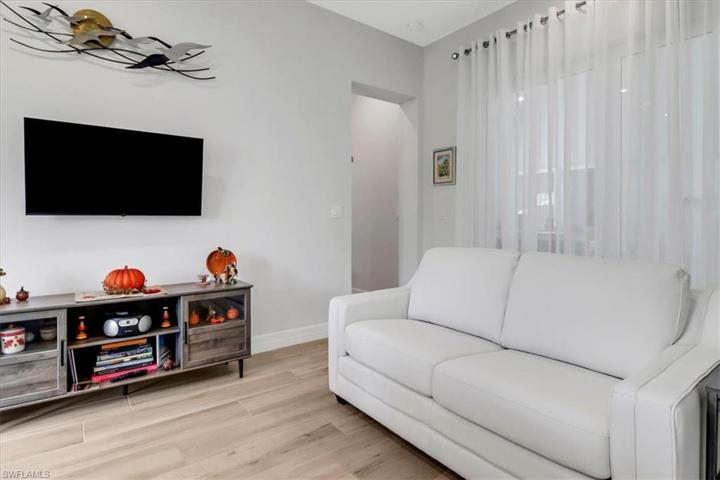 Guest Suite 1 - Living Area Leading to the Hallway for the Bedroom & Bathroom