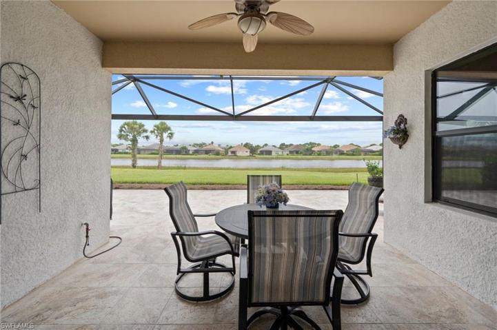 Under truss area on lanai for Dining, reading or watching your favorite show on TV
