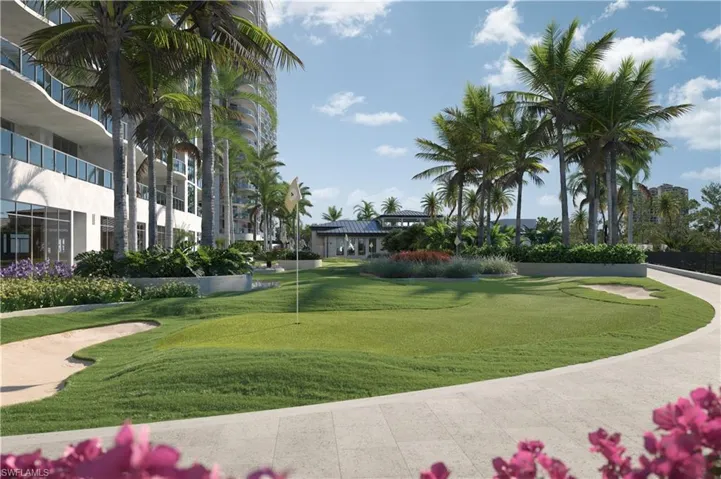 Putting Green - All artist’s renderings are proposed concepts shown only for marketing purposes and are based upon current development plans, which are subject to change by the developer, WSR-Colony, LLC, which reserves the right to make changes at its sole discretion, without prior notice or approval of the purchaser.