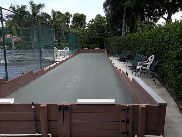 Bocce ball court