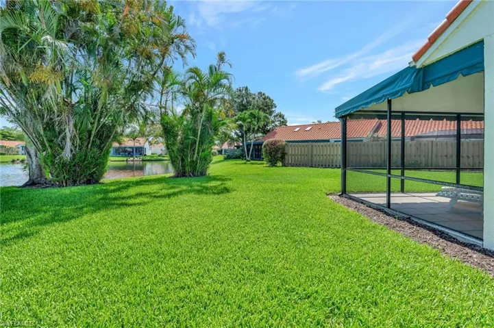 View of yard featuring a water view